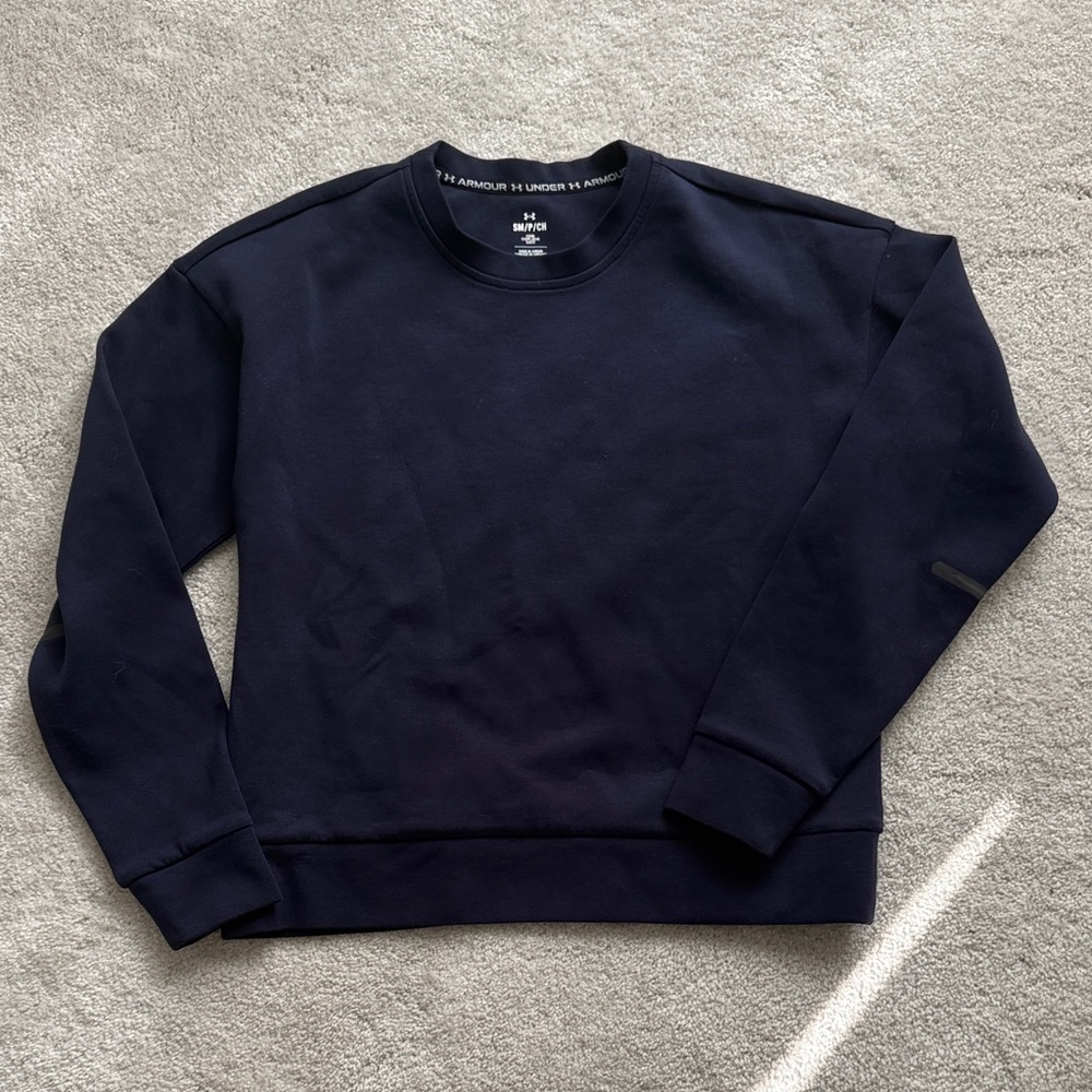 Under Armour Women’s Navy Crewneck Sweatshirt